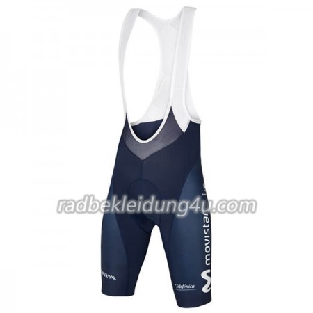 Trägerhose Kurze 2018 Movistar Team N001